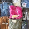 The photo shows a package with clothing in the category B.