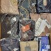 The photo shows a package with clothing in the category B.