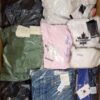 The photo shows a package with clothing in the category B.