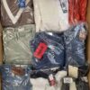 The photo shows a package with clothing in the category C.