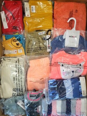 The photo shows a package with clothing in the category N.