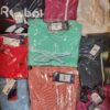 The photo shows a package with clothing in the category R.