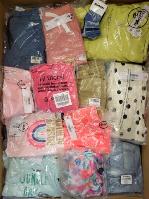 The photo shows a package with clothing in the category N.