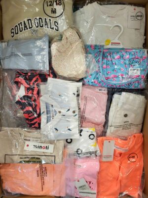 The photo shows a package with clothing in the category N.