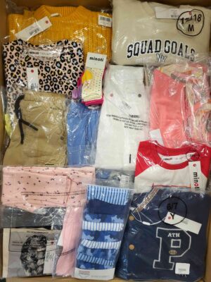 The photo shows a package with clothing in the category N.