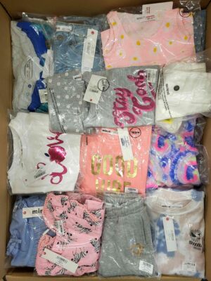 The photo shows a package with clothing in the category N.