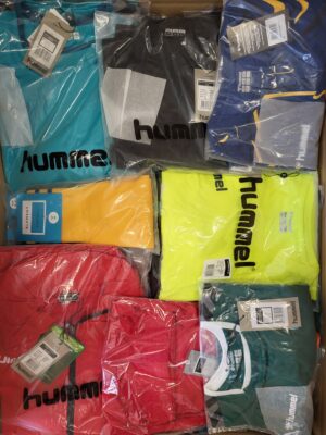 The photo shows a package with clothing in the category H.