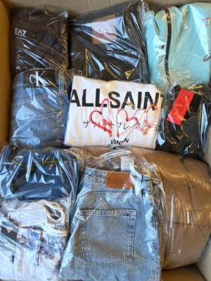 The photo shows a package with clothing in the category C.