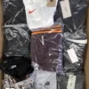 The photo shows a package with clothing in the category B.