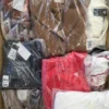 The photo shows a package with clothing in the category B.
