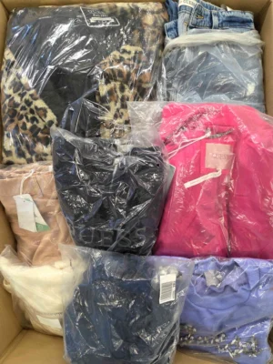 The photo shows a package with clothing in the category B.