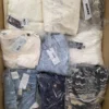 The photo shows a package with clothing in the category B.