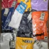 The photo shows a package with clothing in the category H.