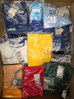 The photo shows a package with clothing in the category H.