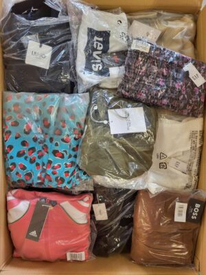 The photo shows a package with clothing in the category A.