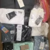 The photo shows a package with clothing in the category B.