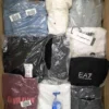 The photo shows a package with clothing in the category D.