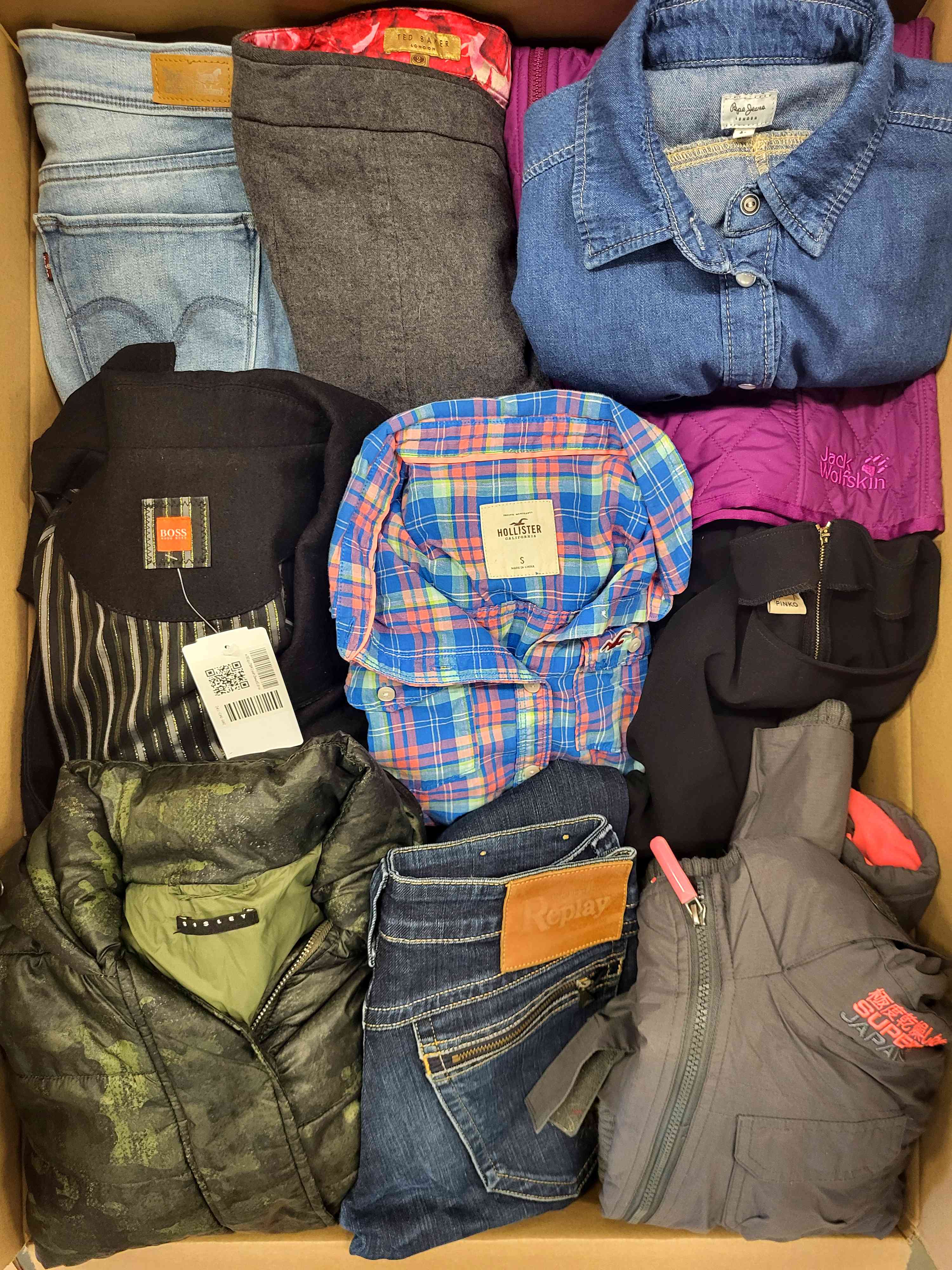 U1417 3 The photo shows a package with clothing in the category U.