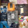 The photo shows a package with clothing in the category K.