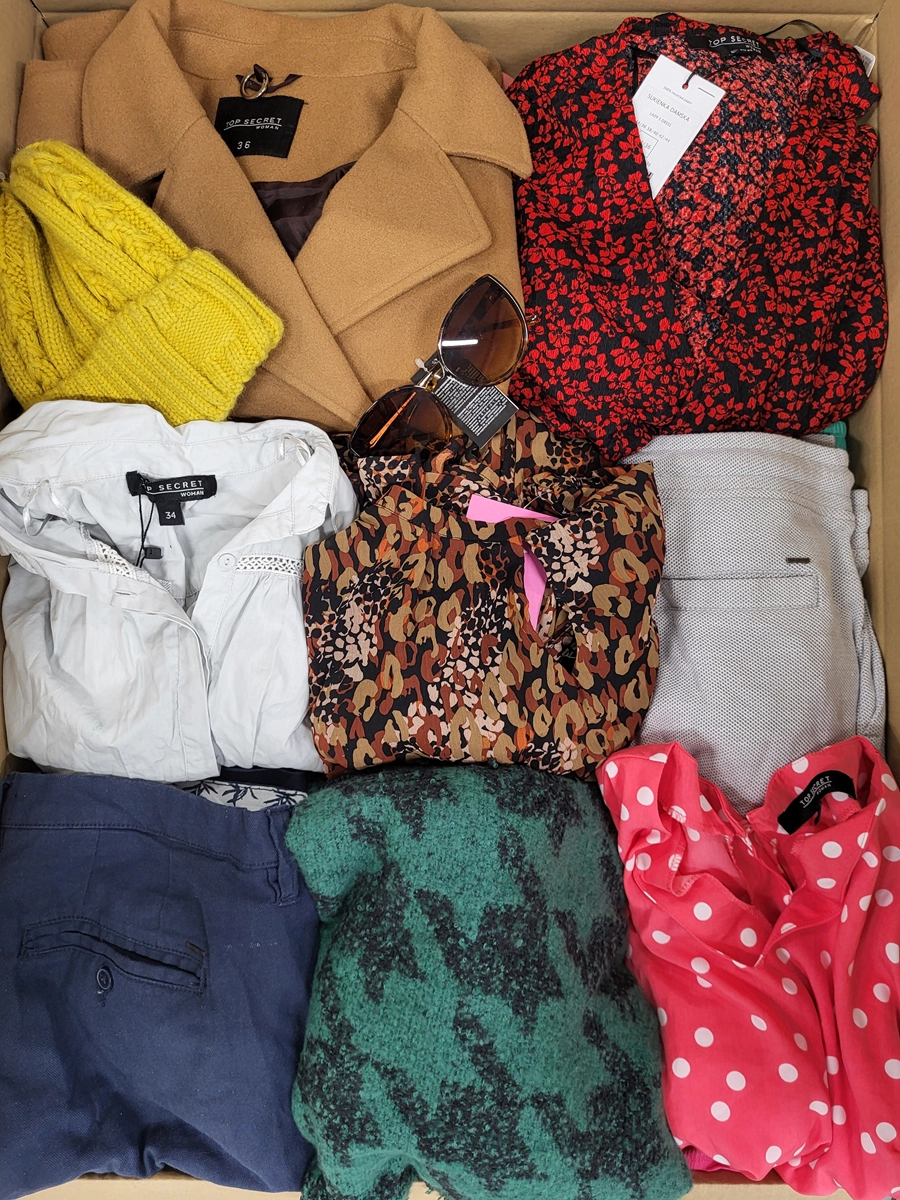 TSC471 3 The photo shows a package with clothing in the category TSC.