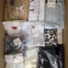 The photo shows a package with clothing in the category AP.