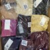 The photo shows a package with clothing in the category YA.