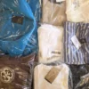 The photo shows a package with clothing in the category B.