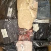 The photo shows a package with clothing in the category B.