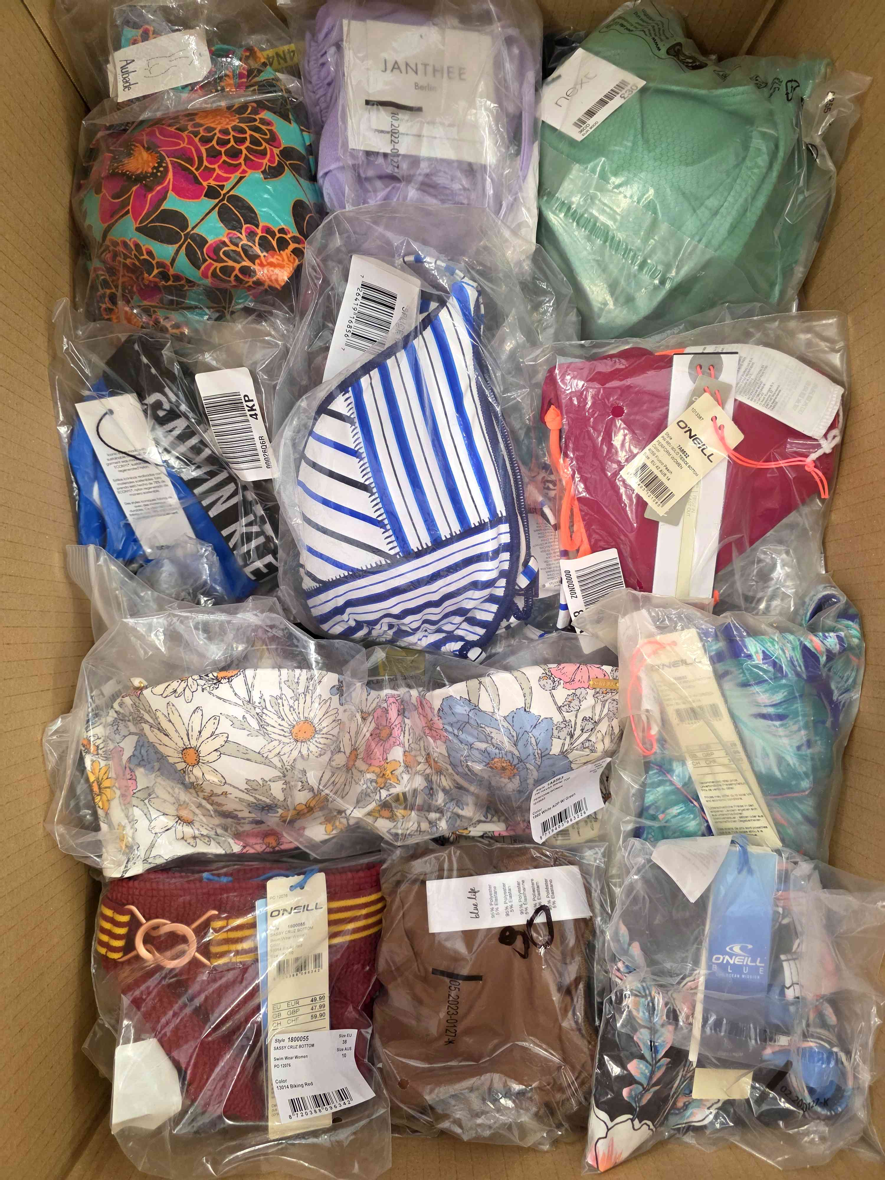 ABW154 3 The photo shows a package with clothing in the category ABW.