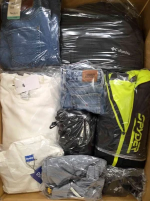 The photo shows a package with clothing in the category C.