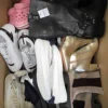 The photo shows a package with footwear in the category BSU.
