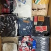 The photo shows a package with clothing in the category A.