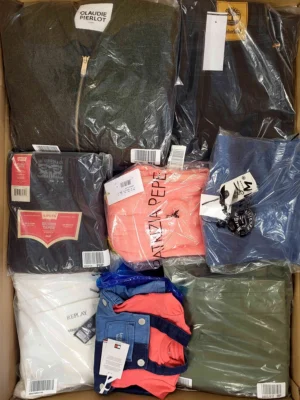 The photo shows a package with clothing in the category A.