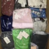 The photo shows a package with clothing in the category AP.