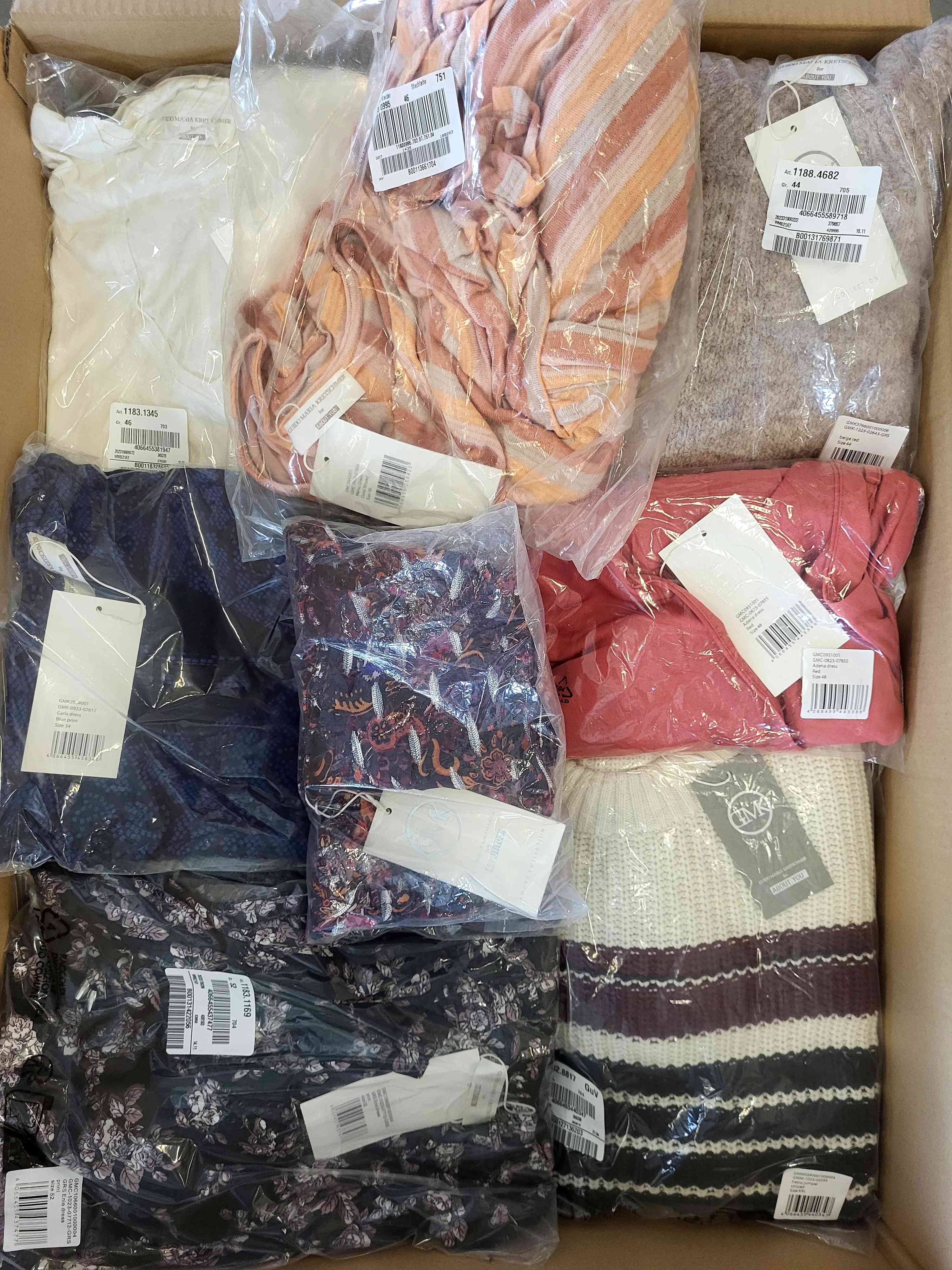 YA724 3 The photo shows a package with clothing in the category YA.