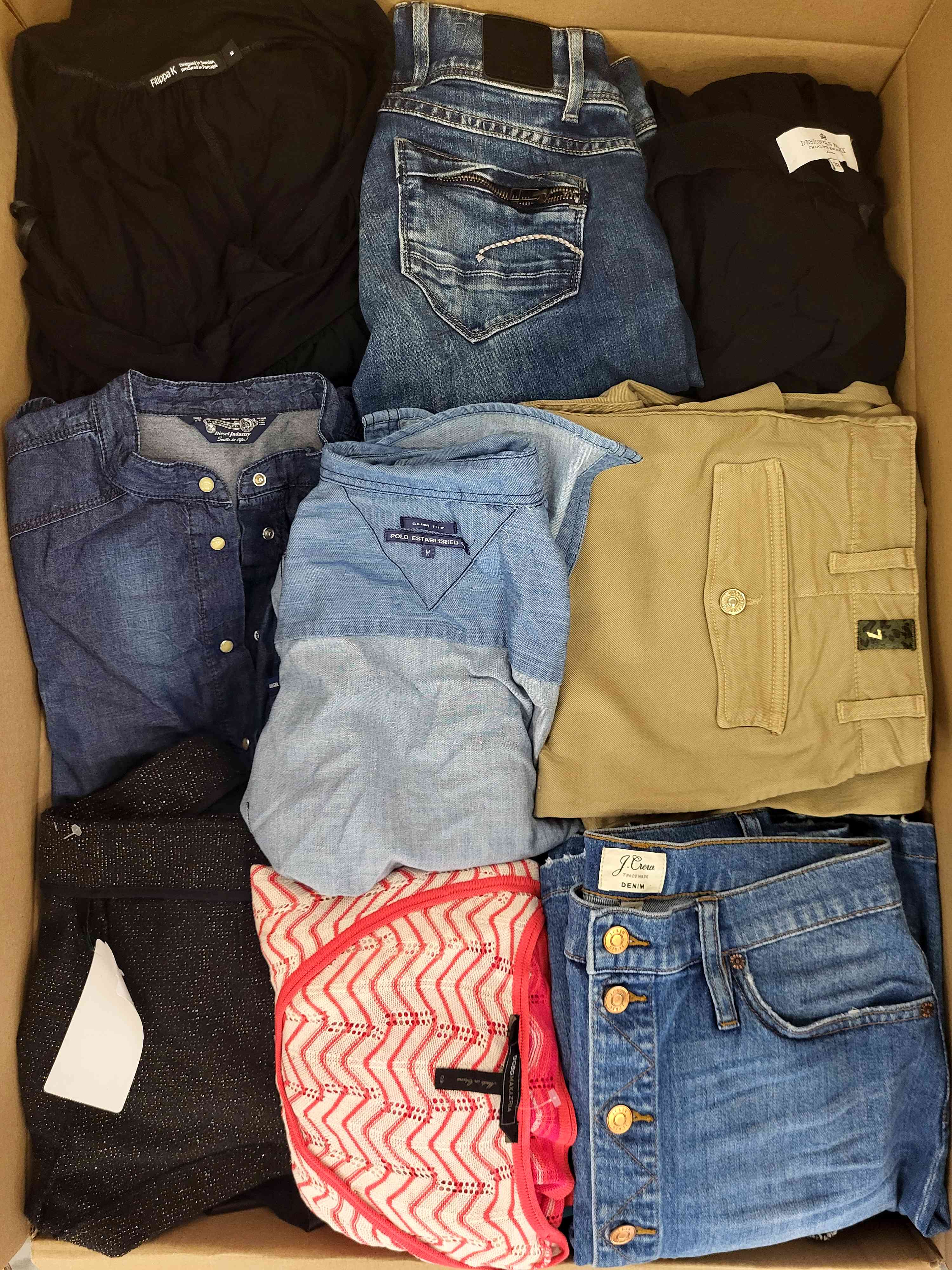 U1522 3 The photo shows a package with clothing in the category U.
