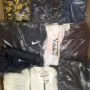 The photo shows a package with clothing in the category C.