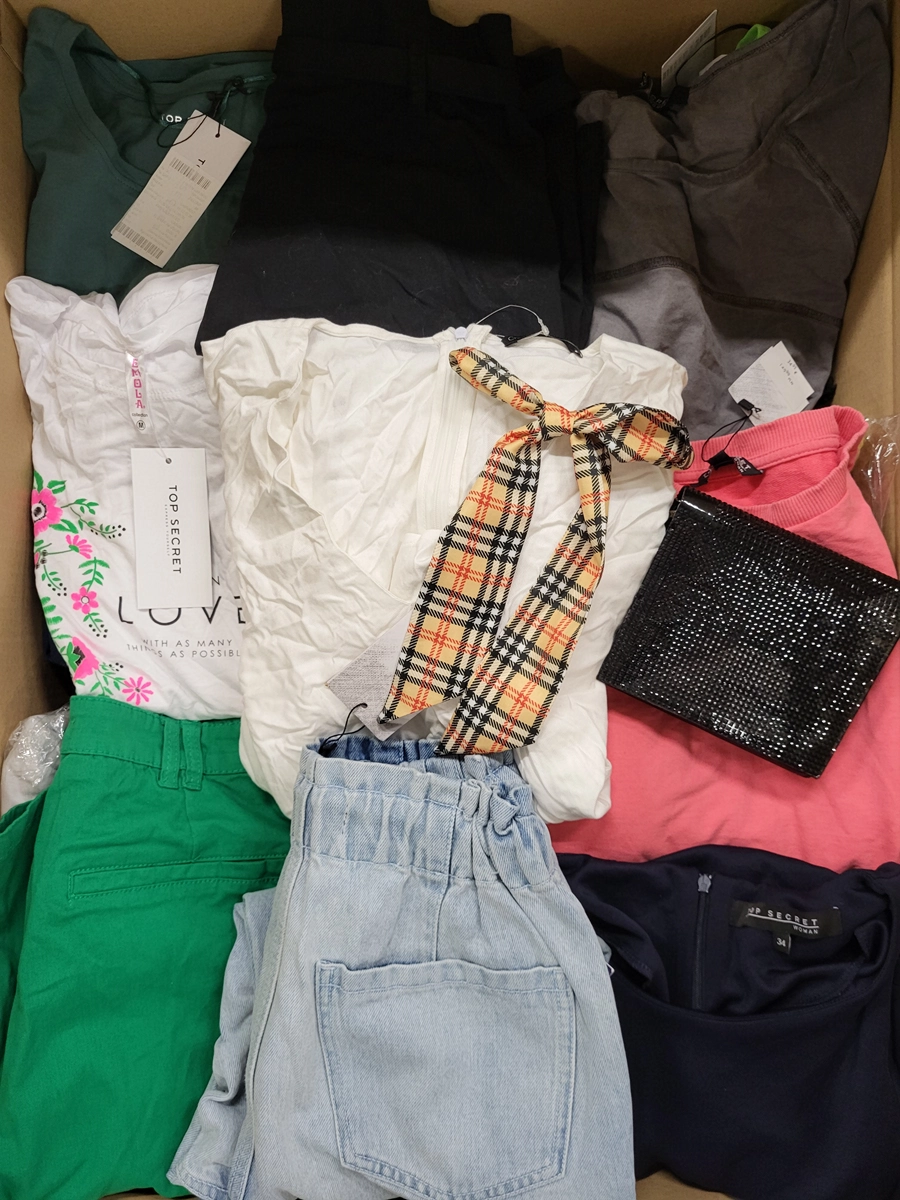 TSC560 3 The photo shows a package with clothing in the category TSC.