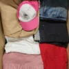 The photo shows a package with clothing in the category TSC.