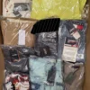 The photo shows a package with clothing in the category AP.