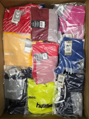 The photo shows a package with clothing in the category H.