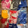 The photo shows a package with clothing in the category H.