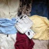 The photo shows a package with clothing in the category BSN.