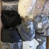 The photo shows a package with clothing in the category D.