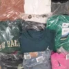 The photo shows a package with clothing in the category D.