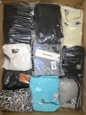 The photo shows a package with clothing in the category B.