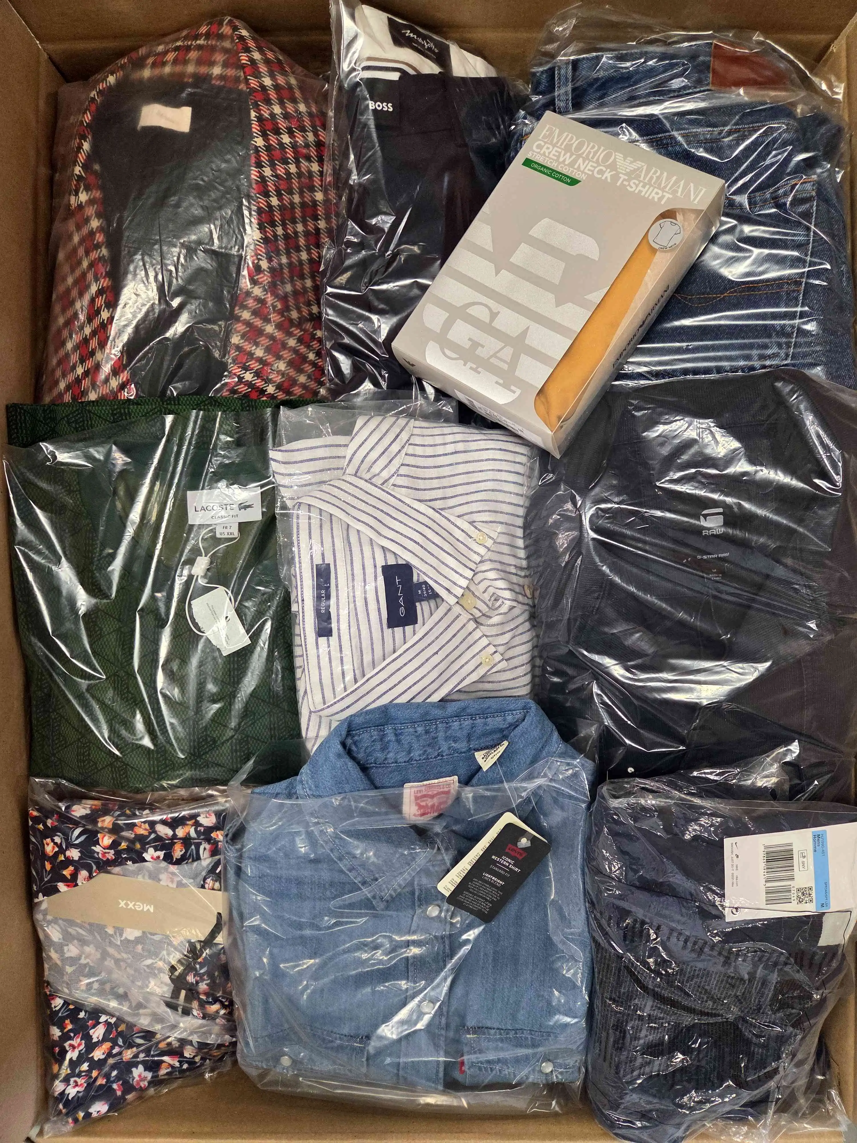 B1536 3 The photo shows a package with clothing in the category B.