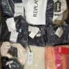 The photo shows a package with clothing in the category B.