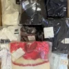 The photo shows a package with clothing in the category B.