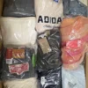 The photo shows a package with clothing in the category B.